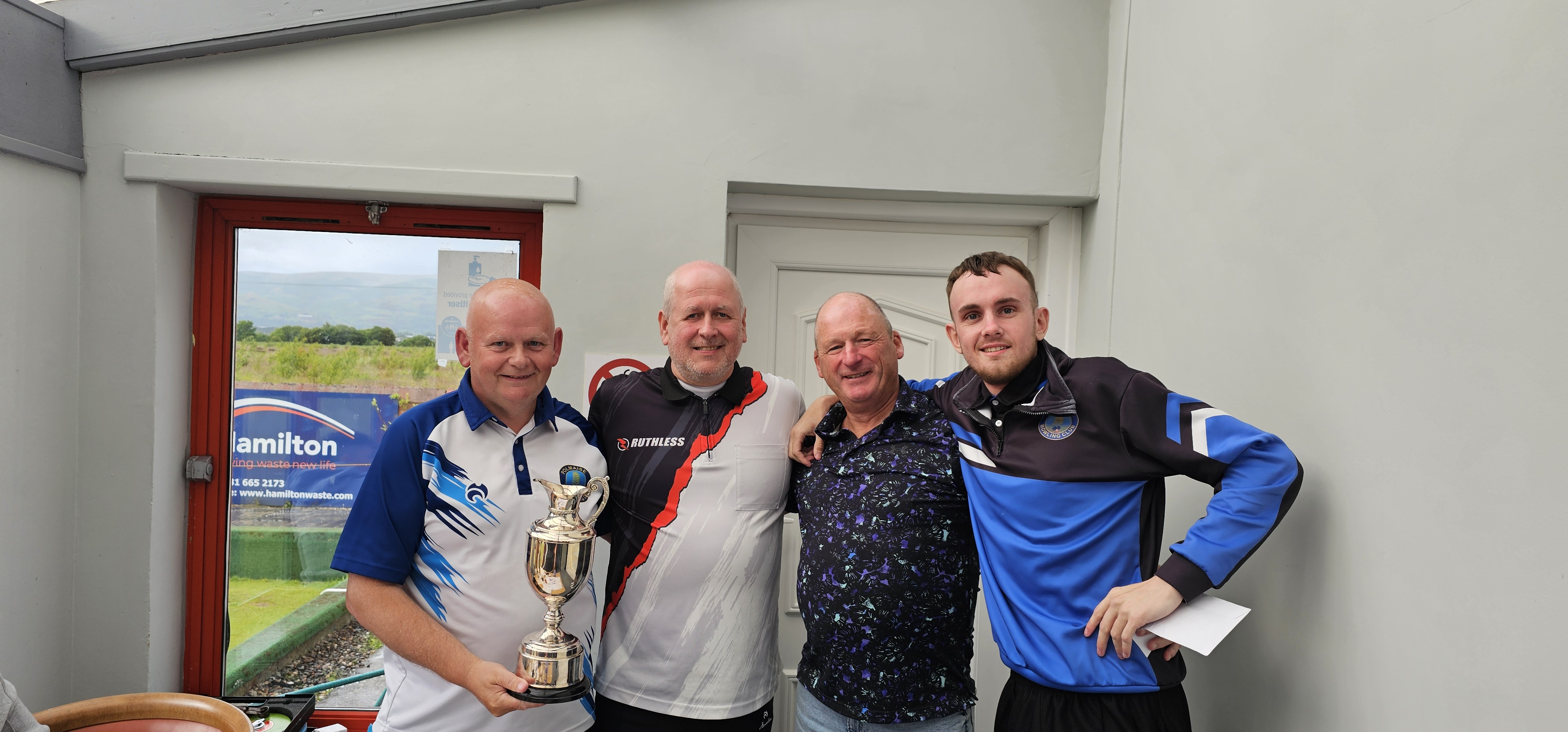 Winners - Sandy Deans and Aaron Furzer